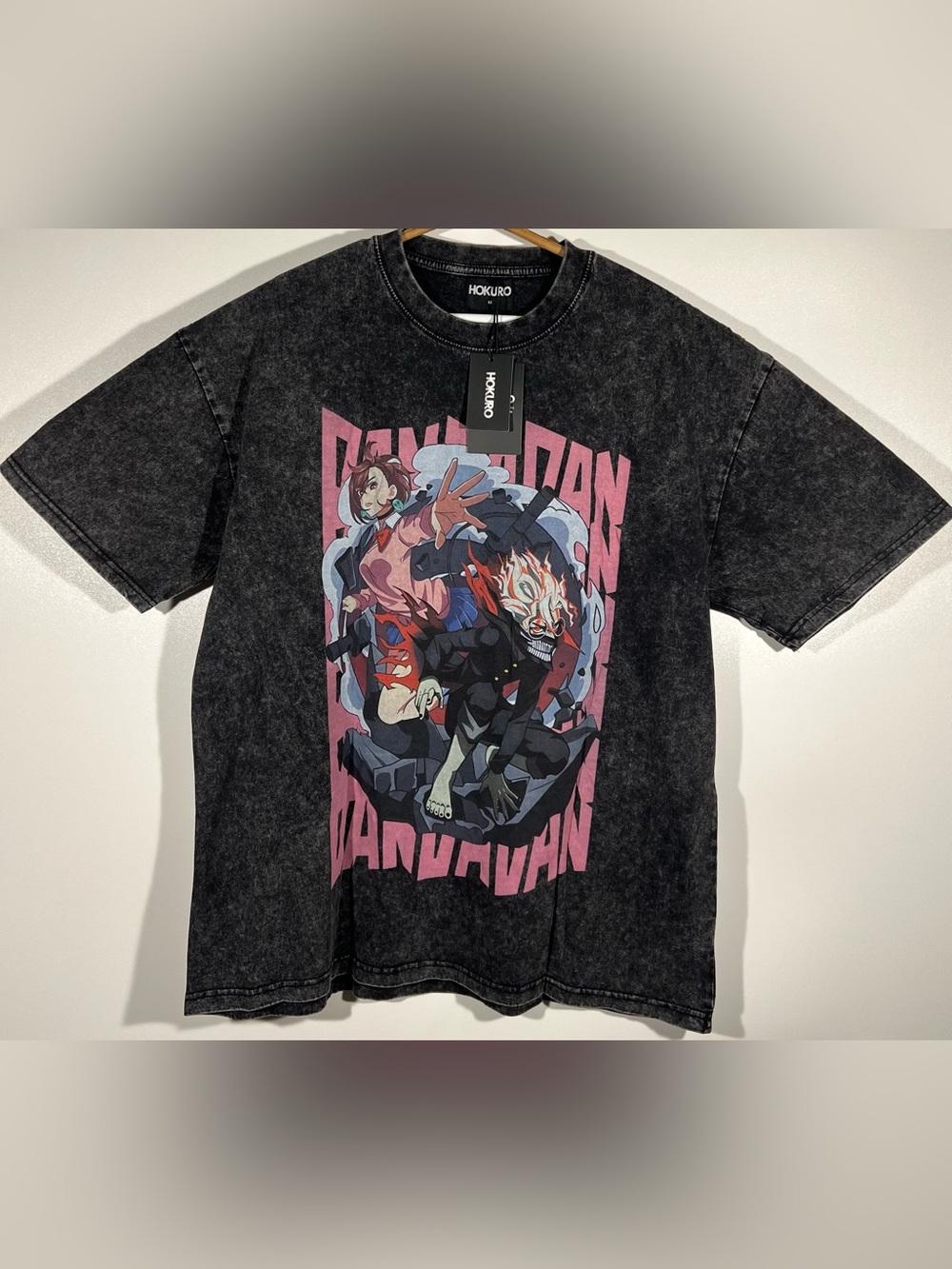Hokuro Clothing Anime Momo Ayase Ken Takakura Okarun Dandadan Shirt Oversized M